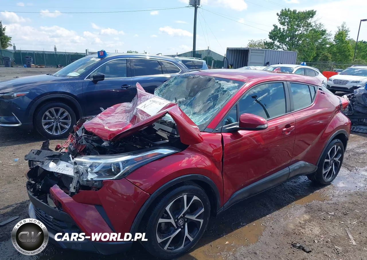 2018 Toyota C-Hr Xle VIN:NMTKHMBX8JR046255 - 2