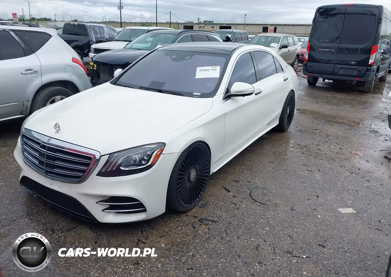2020 Mercedes-Benz S 560 VIN:W1KUG8DB1LA552196 - 2