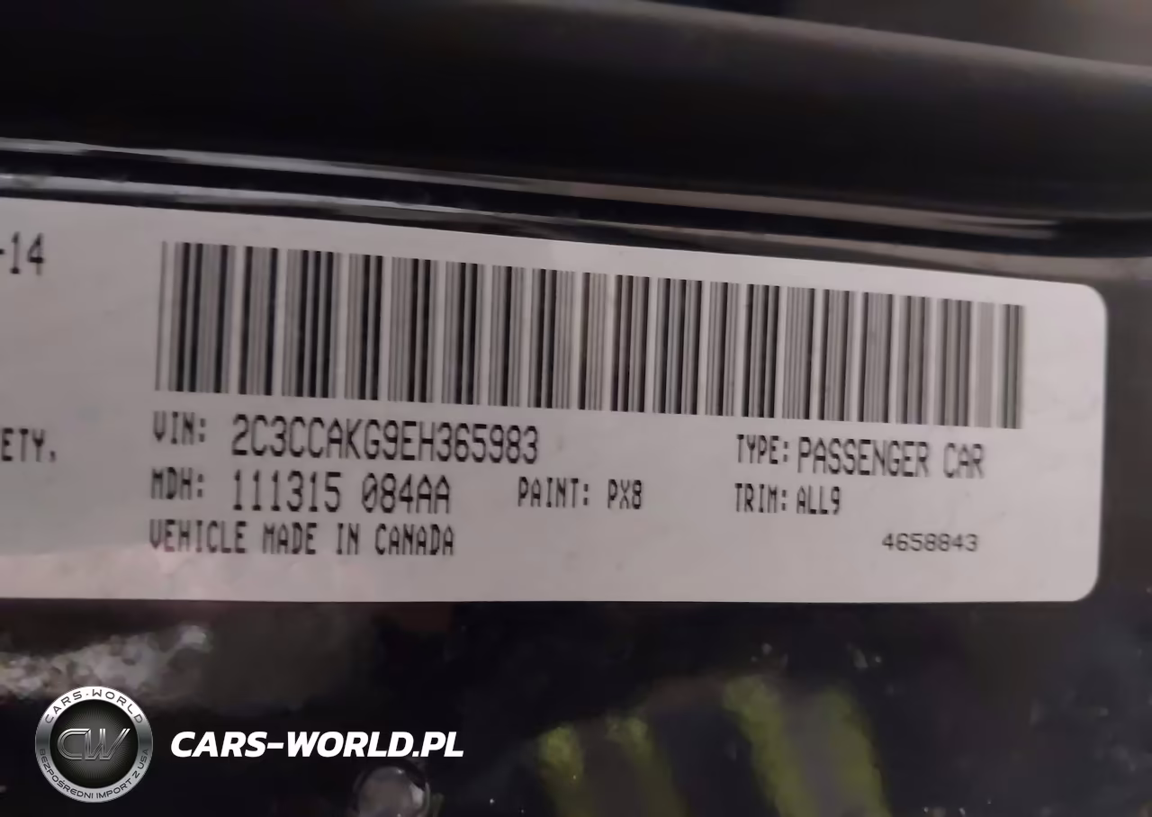 2014 Chrysler 300C Awd VIN:2C3CCAKG9EH365983 - 9