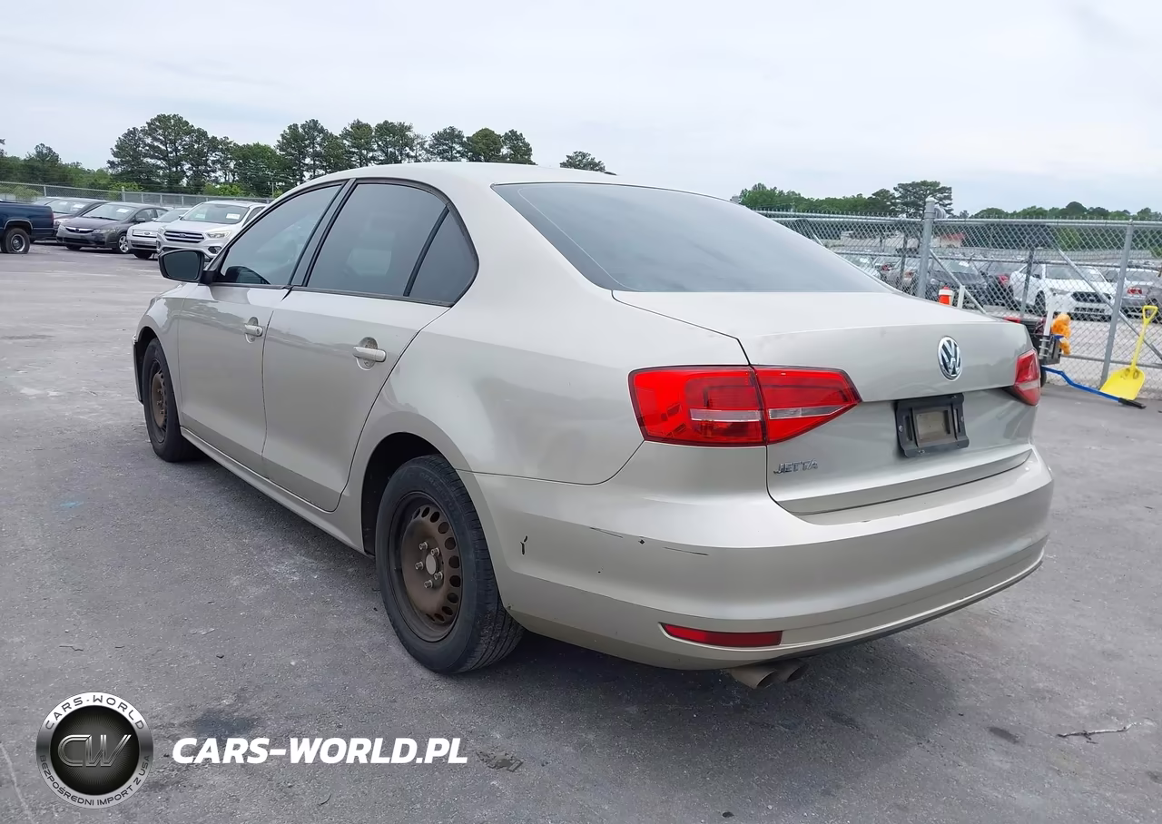 2015 Volkswagen Jetta 2.0L S VIN:3VW1K7AJ0FM306603 - 3