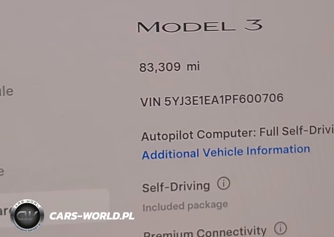 2023 Tesla Model 3 Rear-Wheel Drive VIN:5YJ3E1EA1PF600706 - 14