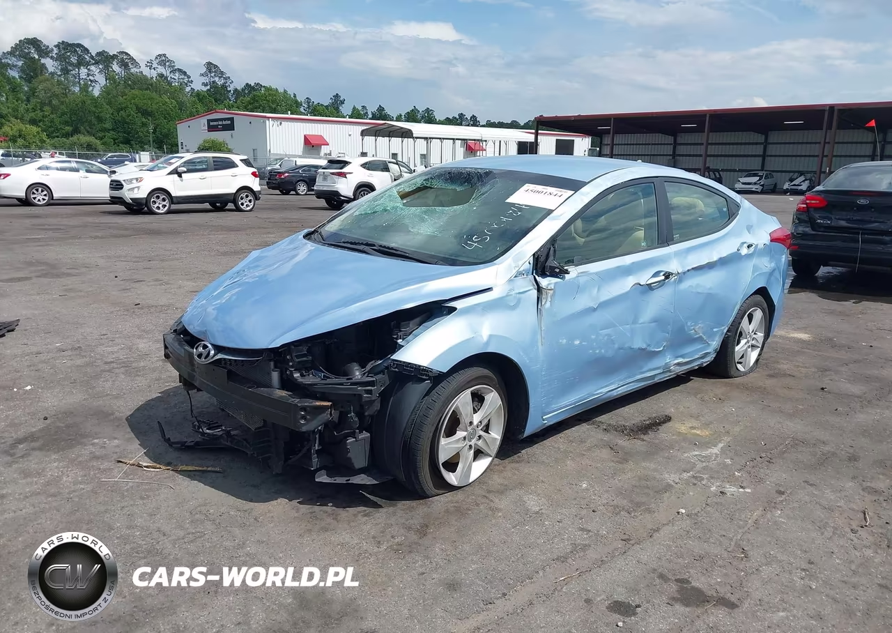 2011 Hyundai Elantra Gls (Ulsan Plant) VIN:KMHDH4AE9BU139840 - 2