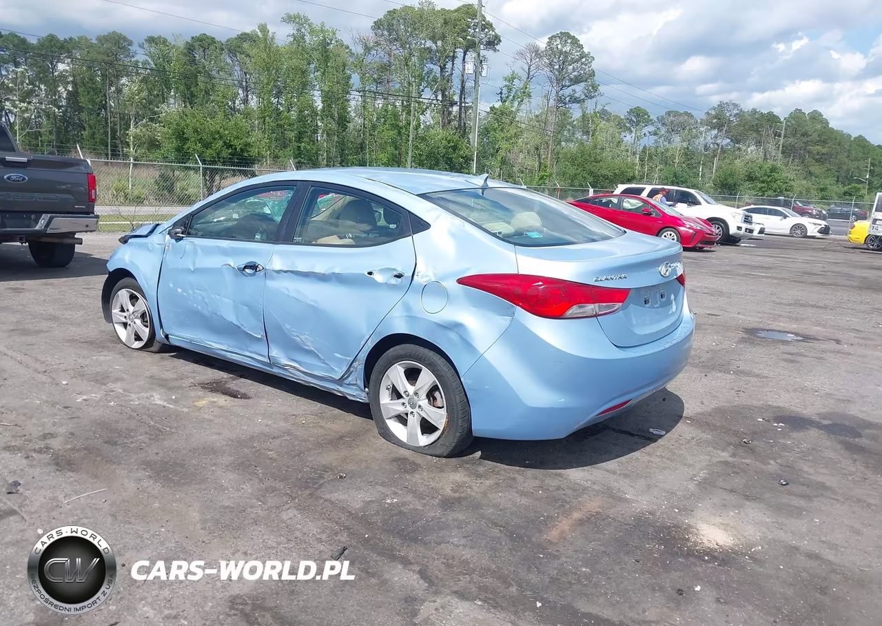 2011 Hyundai Elantra Gls (Ulsan Plant) VIN:KMHDH4AE9BU139840 - 3