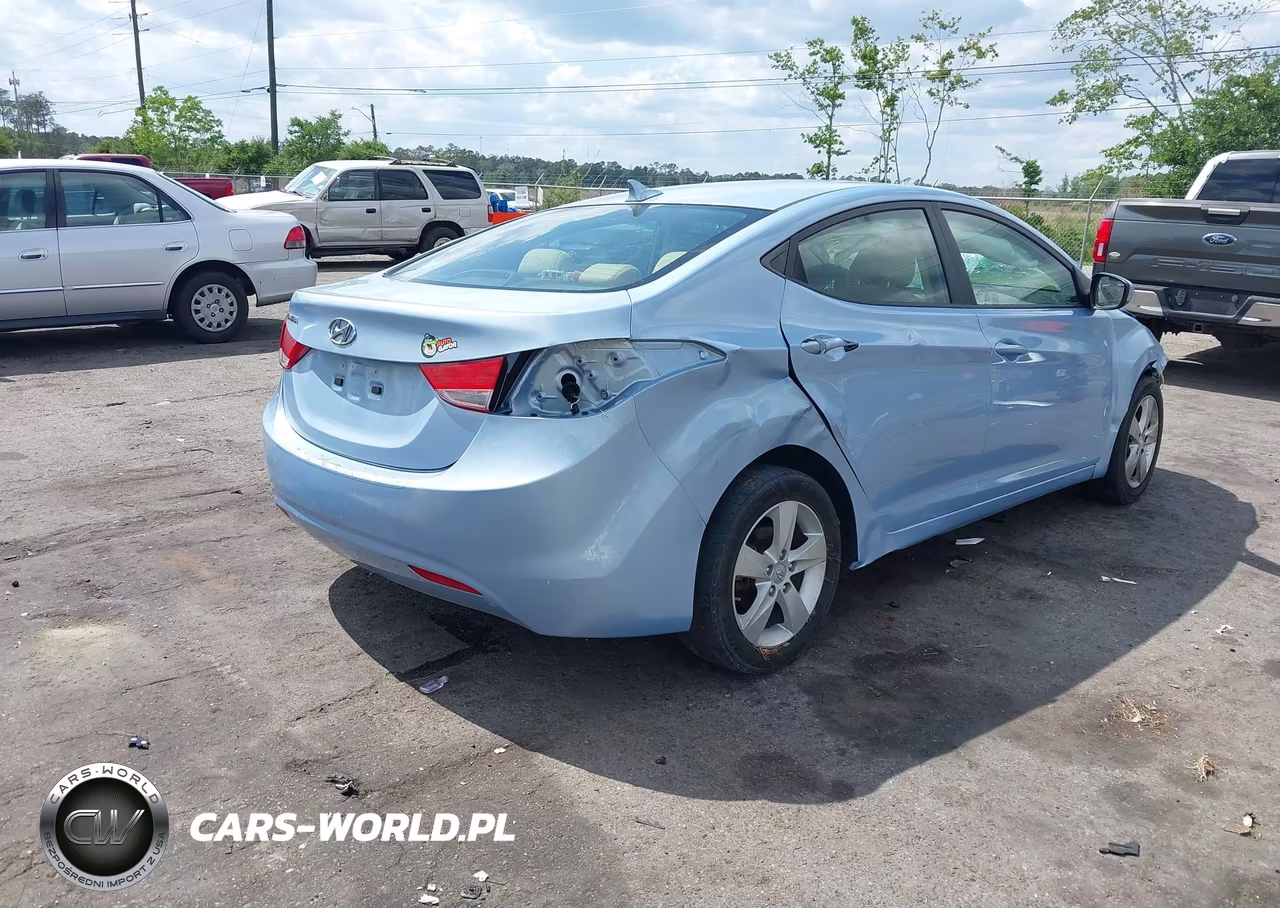2011 Hyundai Elantra Gls (Ulsan Plant) VIN:KMHDH4AE9BU139840 - 4