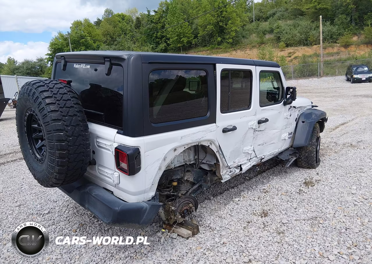 2019 Jeep Wrangler Unlimited Sport S 4X4 VIN:1C4HJXDN1KW592815 - 4