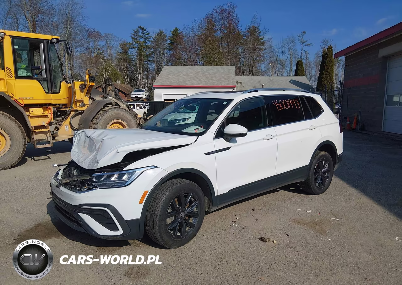 2022 Volkswagen Tiguan 2.0T Se VIN:3VV2B7AX8NM139340 - 2