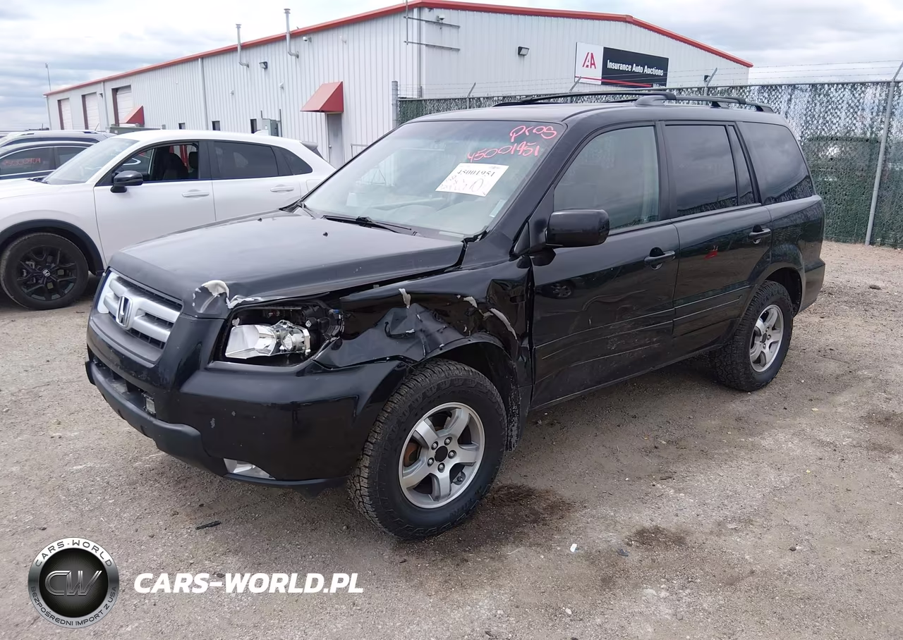 2006 Honda Pilot Ex-L VIN:2HKYF18736H507544 - 2