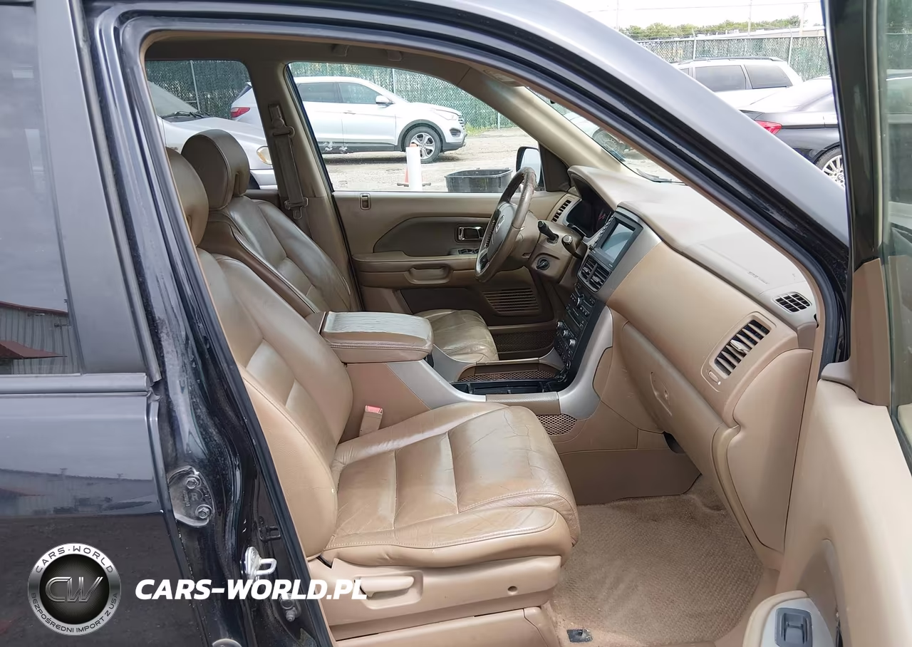 2006 Honda Pilot Ex-L VIN:2HKYF18736H507544 - 5