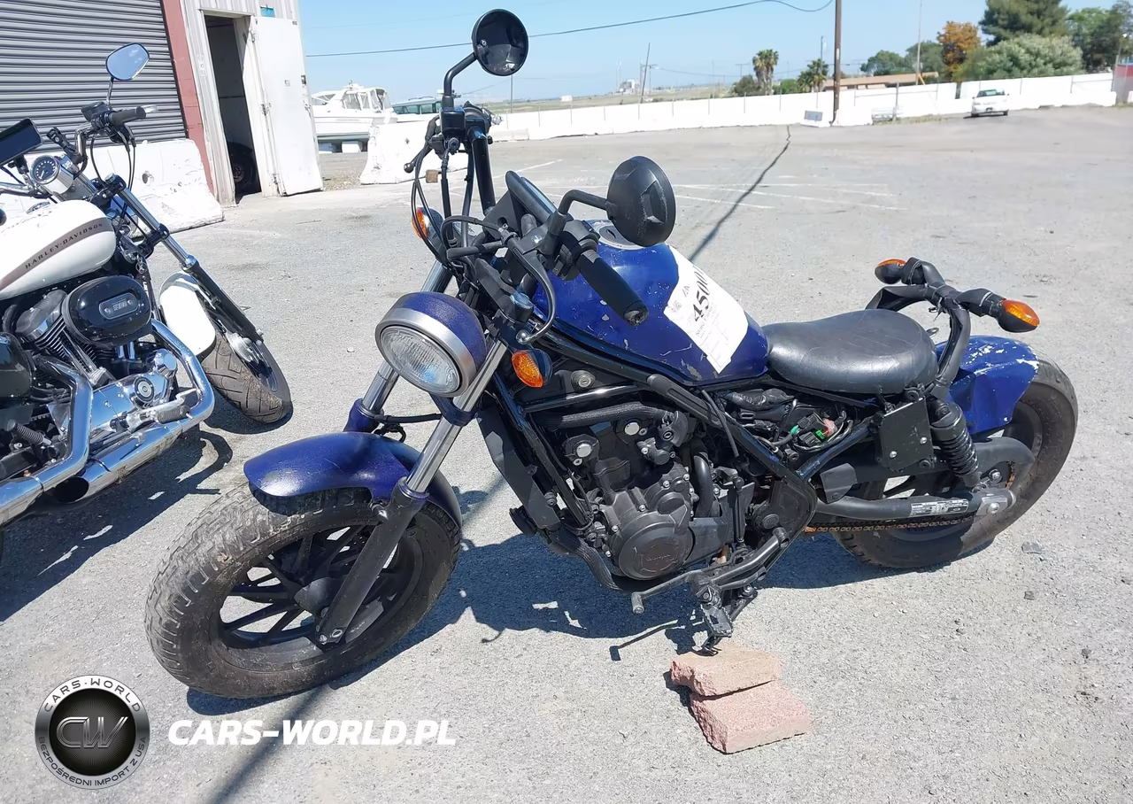 2018 Honda Cmx500 A VIN:MLHPC5653J5100617 - 2