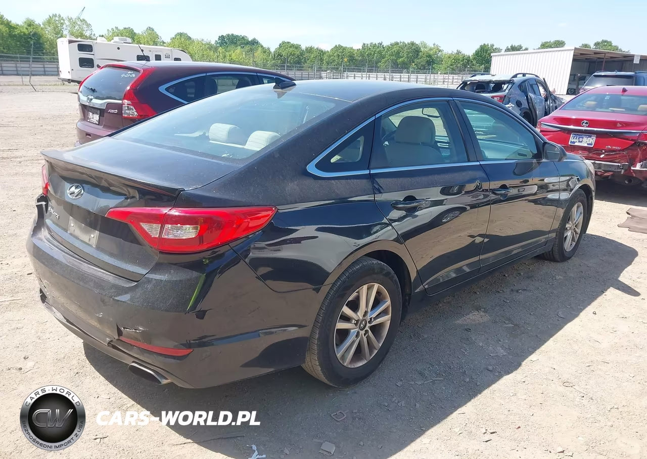 2017 Hyundai Sonata Se VIN:5NPE24AF0HH595859 - 4