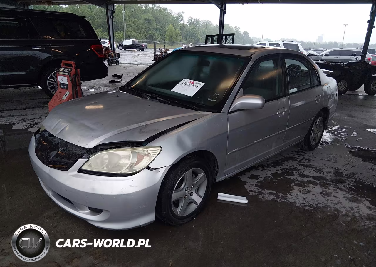 2004 Honda Civic Ex VIN:2HGES25734H573494 - 2