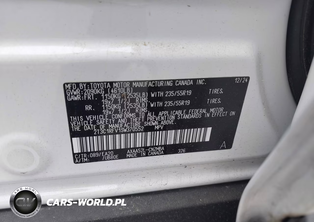 2025 Toyota Rav4 Xle Premium VIN:2T3C1RFV1SW370552 - 9