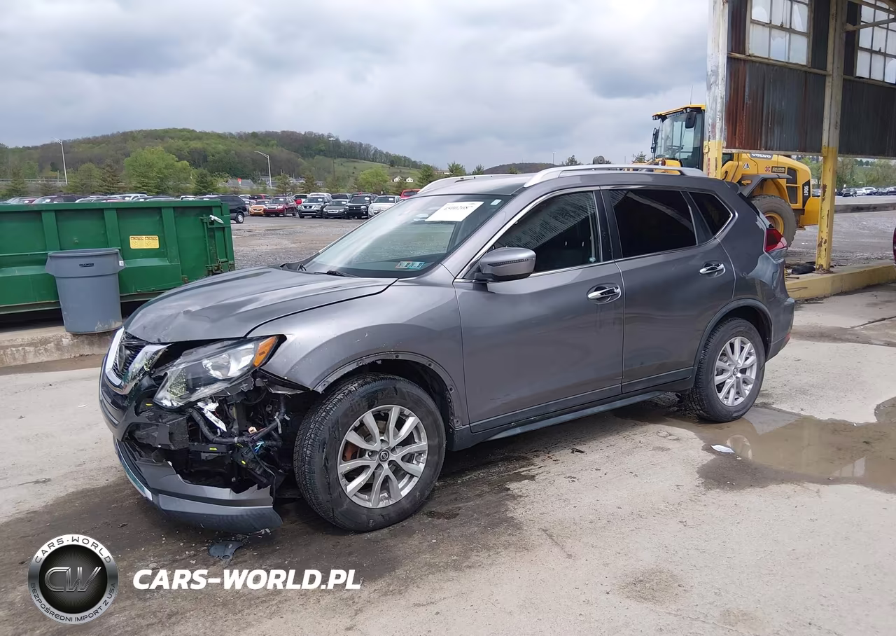 2019 Nissan Rogue Sv VIN:KNMAT2MT2KP554744 - 2