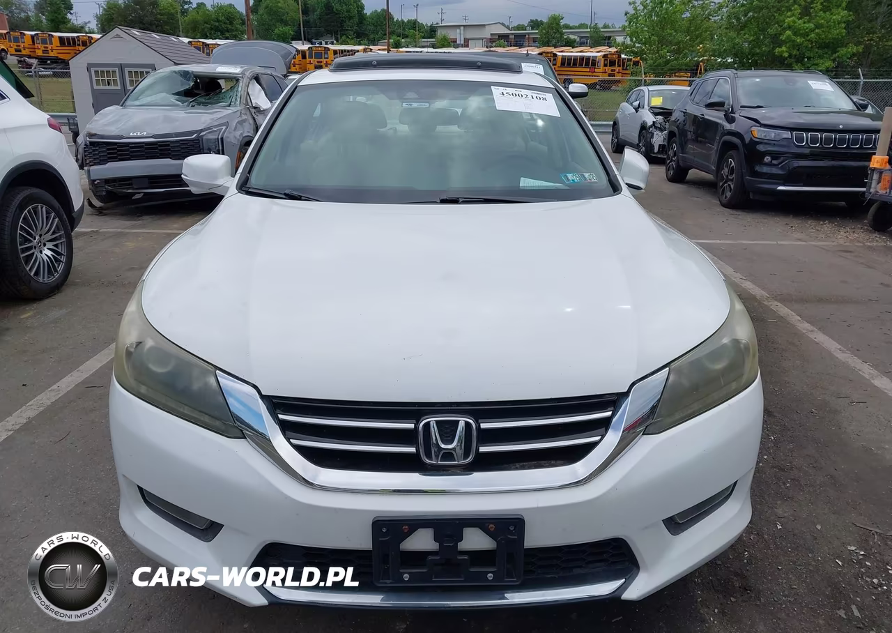 2014 Honda Accord Ex-L V-6 VIN:1HGCR3F85EA000936 - 12