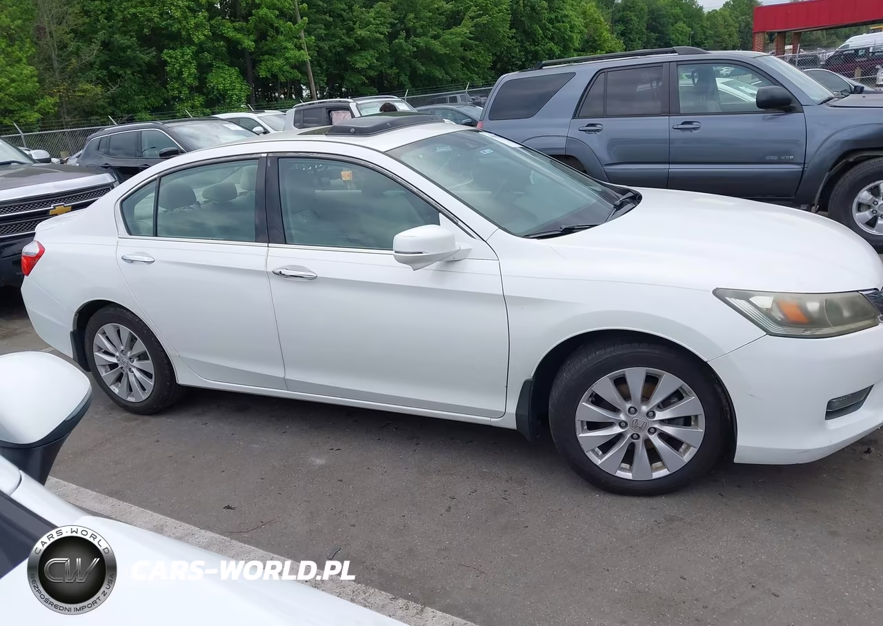 2014 Honda Accord Ex-L V-6 VIN:1HGCR3F85EA000936 - 13