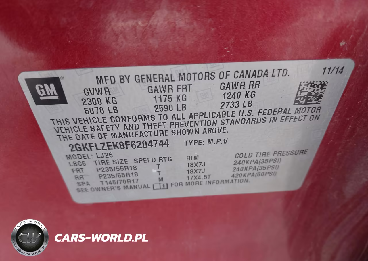 2015 GMC Terrain Denali VIN:2GKFLZEK8F6204744 - 9