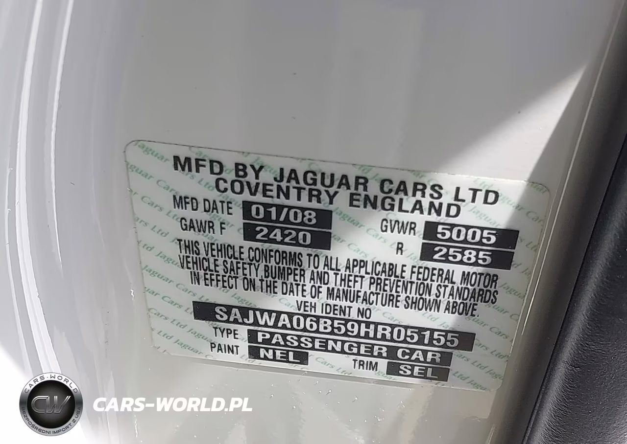 2009 Jaguar Xf Premium Luxury VIN:SAJWA06B59HR05155 - 9
