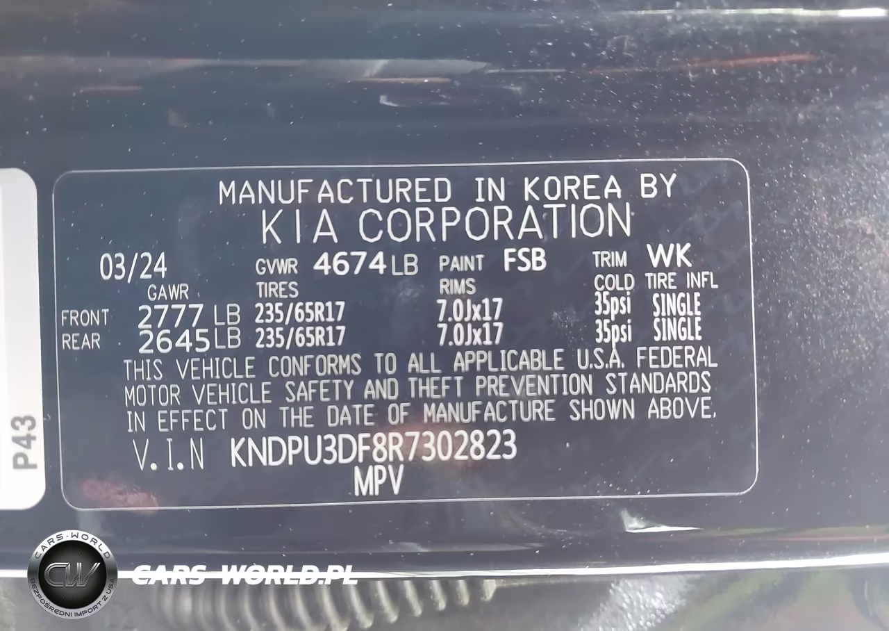 2024 Kia Sportage Lx VIN:KNDPU3DF8R7302823 - 9