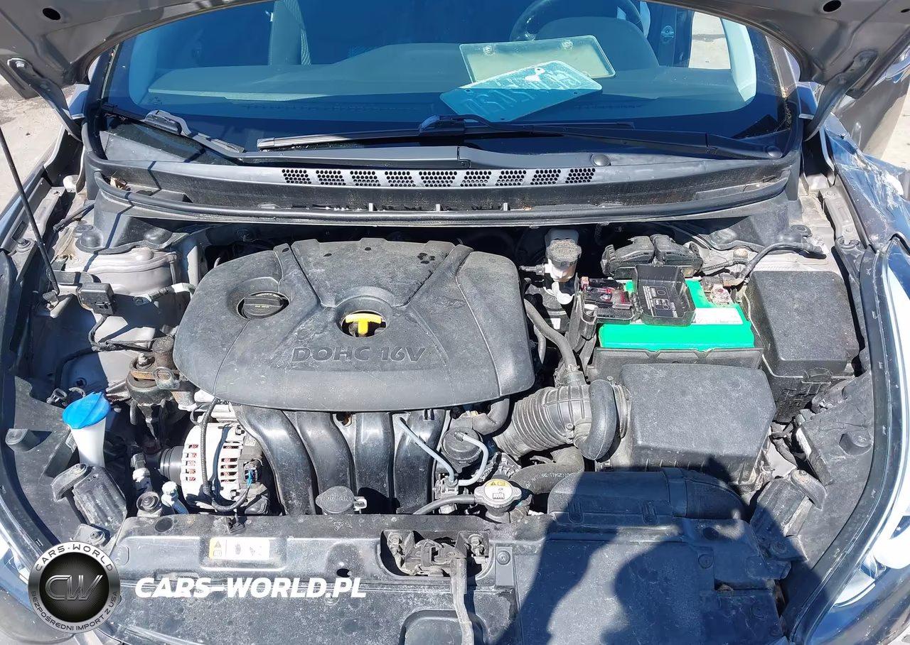 2015 Hyundai Elantra Se VIN:5NPDH4AE4FH599105 - 10