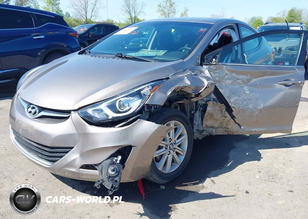 2015 Hyundai Elantra Se VIN:5NPDH4AE4FH599105 - 6