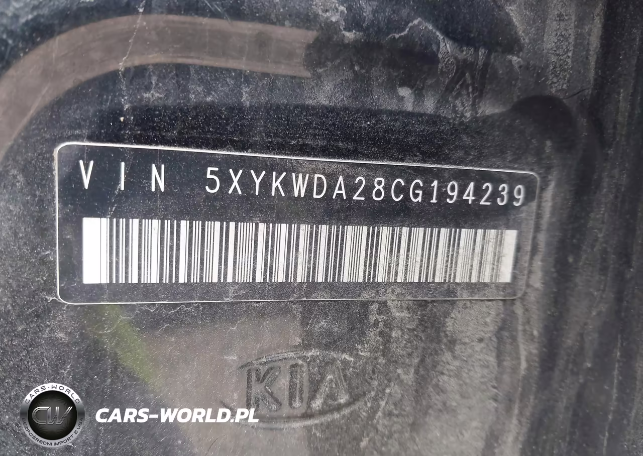 2012 Kia Sorento Sx V6 VIN:5XYKWDA28CG194239 - 9