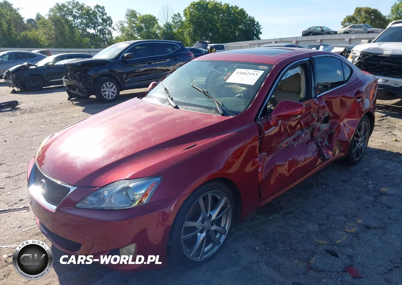 2008 Lexus Is 250 VIN:JTHBK262382075507 - 2
