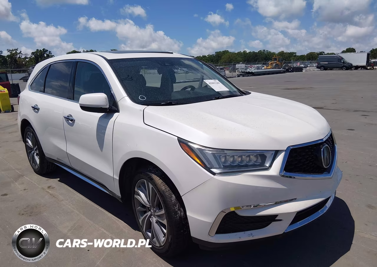 2018 Acura Mdx Technology Package Acurawatch Plus Pkg