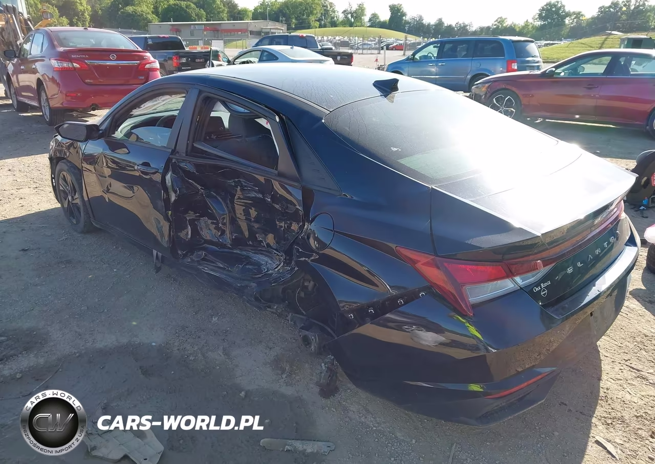 2022 Hyundai Elantra Sel VIN:KMHLM4AG1NU346364 - 3