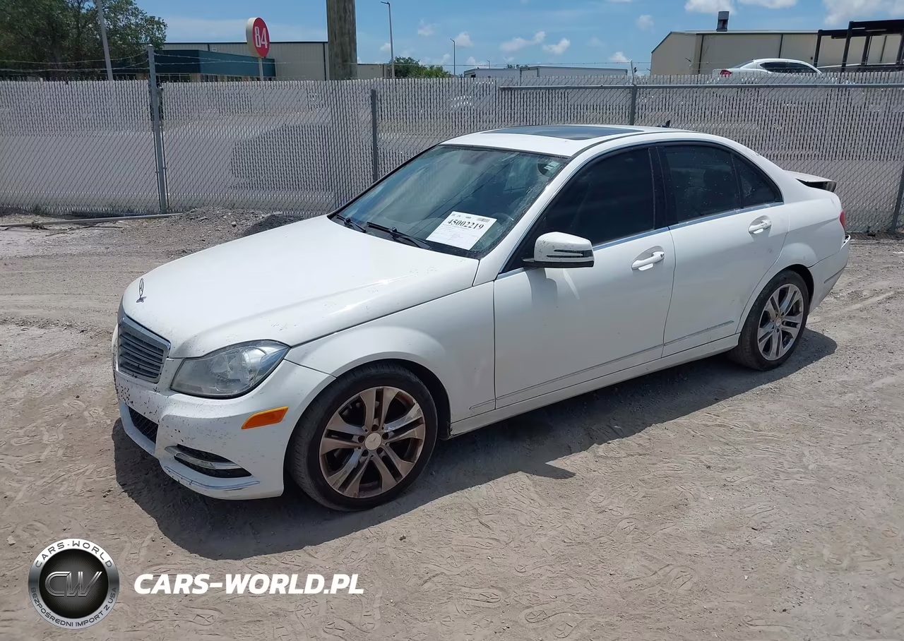 2013 Mercedes-Benz C 250 Luxury VIN:WDDGF4HB2DA802596 - 2