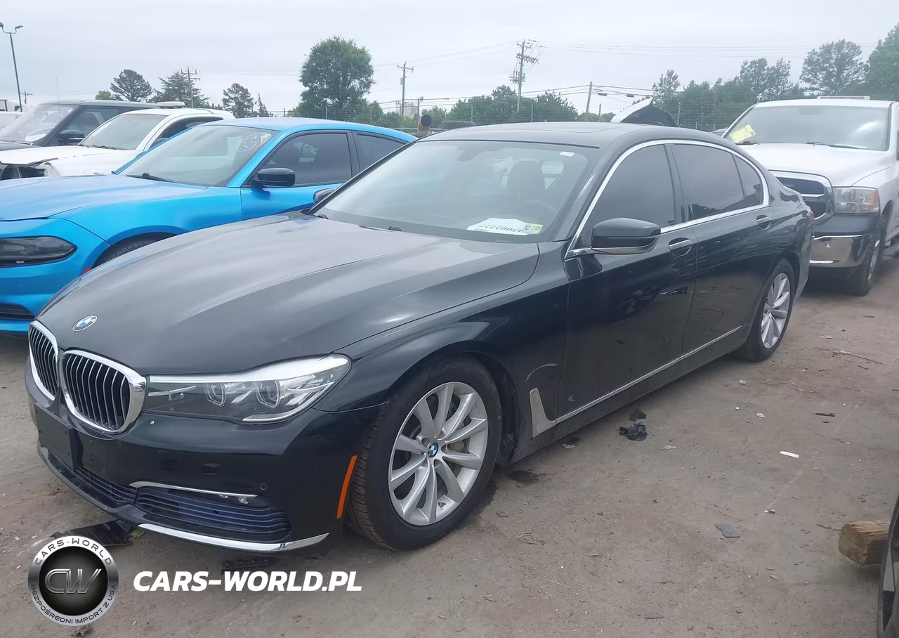 2017 BMW 740I VIN:WBA7E2C58HG739815 - 2