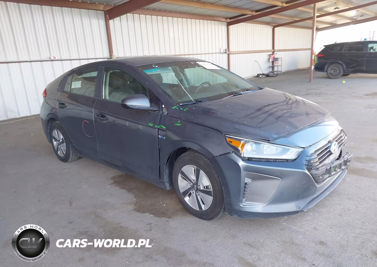 2017 Hyundai Ioniq Hybrid Blue