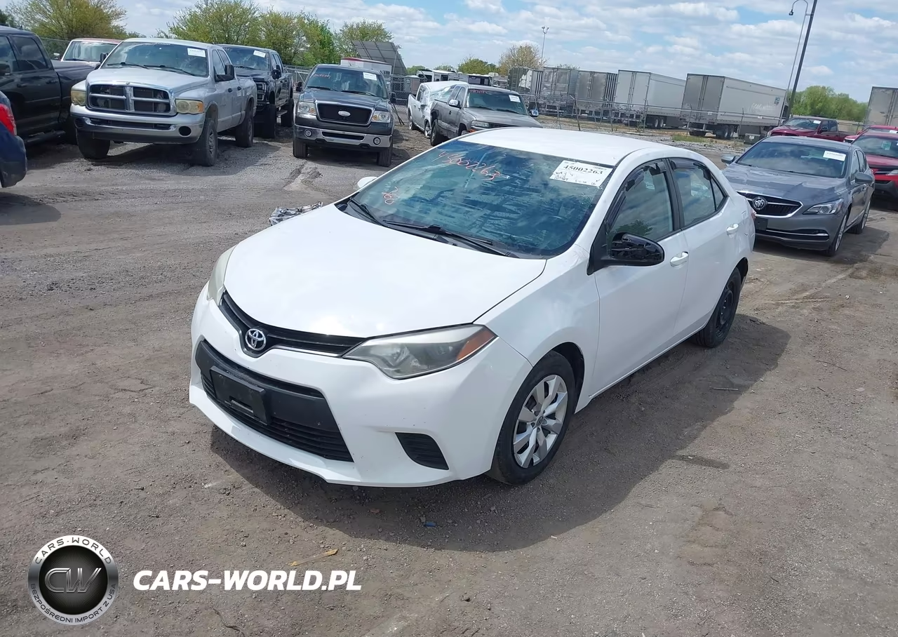 2014 Toyota Corolla Le VIN:2T1BURHE4EC180209 - 2