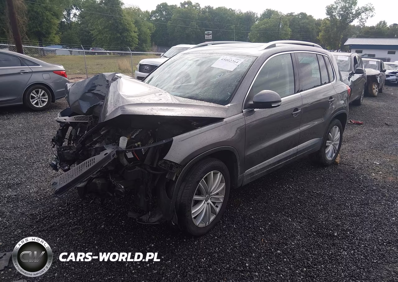 2015 Volkswagen Tiguan Se VIN:WVGAV7AX6FW598736 - 2