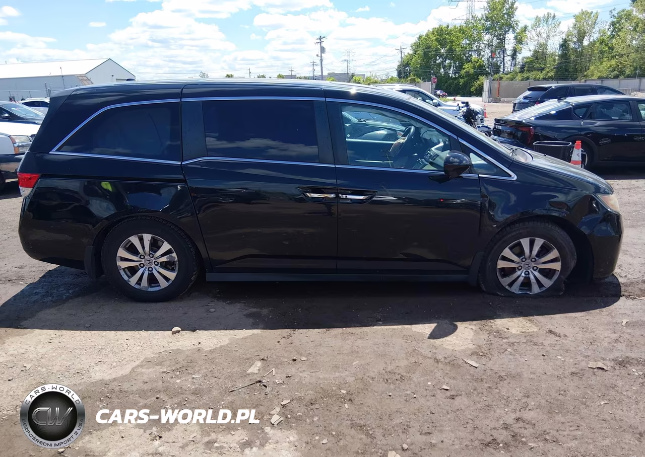 2014 Honda Odyssey Ex-L VIN:5FNRL5H62EB093715 - 14