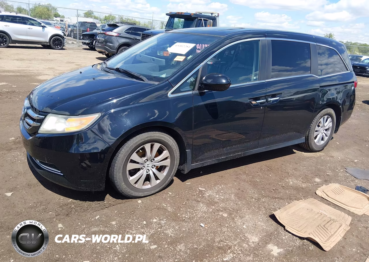 2014 Honda Odyssey Ex-L VIN:5FNRL5H62EB093715 - 2