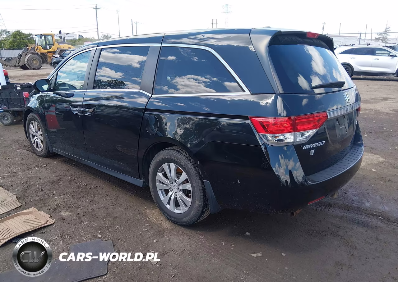 2014 Honda Odyssey Ex-L VIN:5FNRL5H62EB093715 - 3