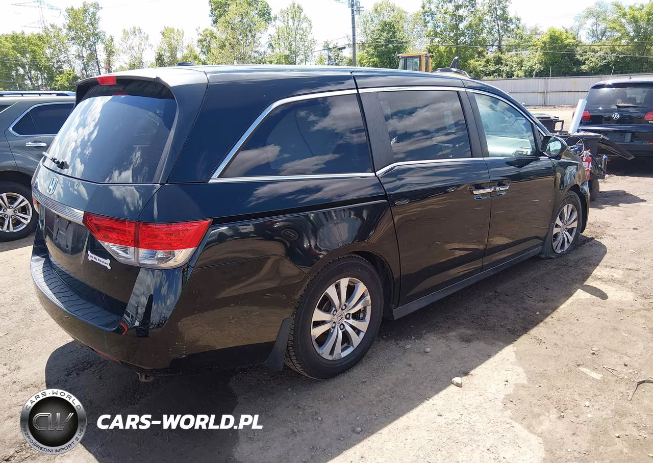 2014 Honda Odyssey Ex-L VIN:5FNRL5H62EB093715 - 4