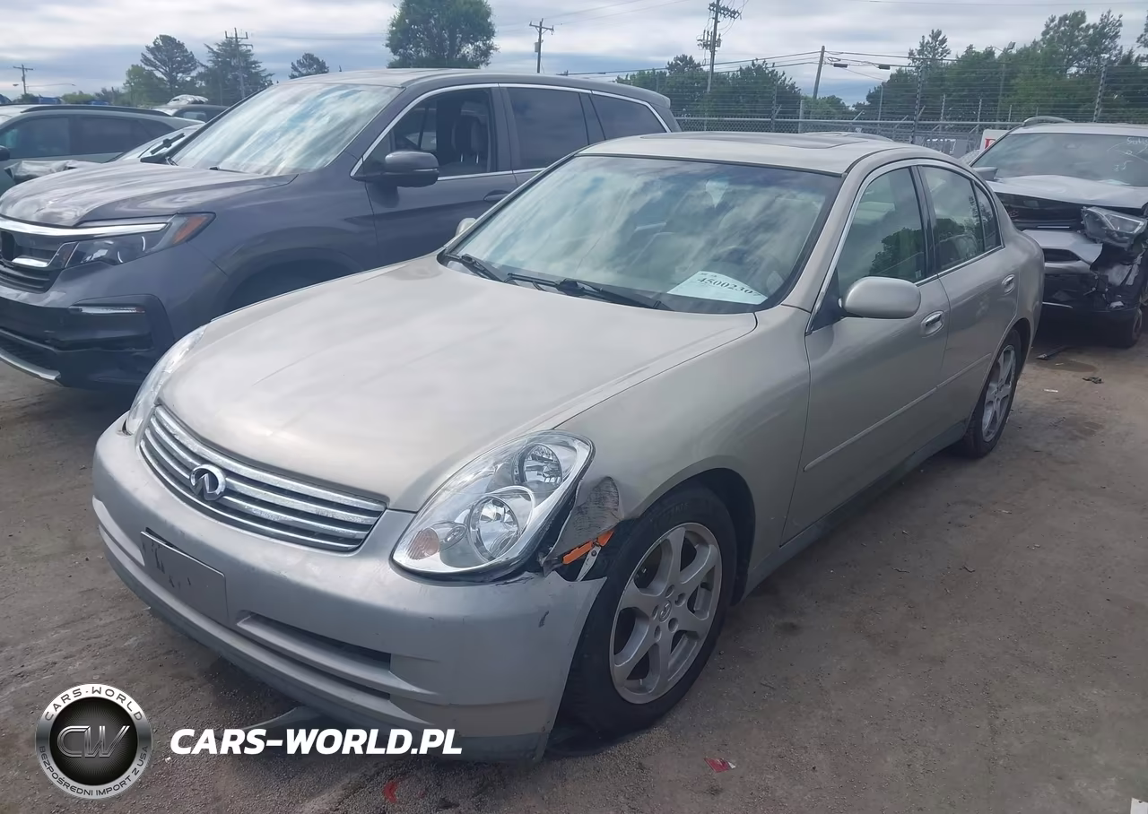 2003 Infiniti G35 Luxury Leather VIN:JNKCV51E03M330223 - 2