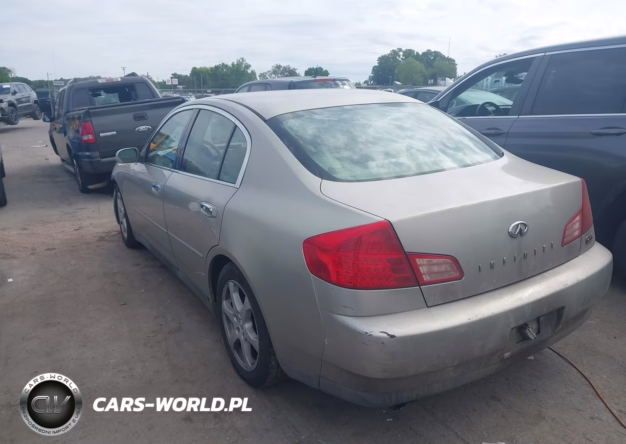 2003 Infiniti G35 Luxury Leather VIN:JNKCV51E03M330223 - 3