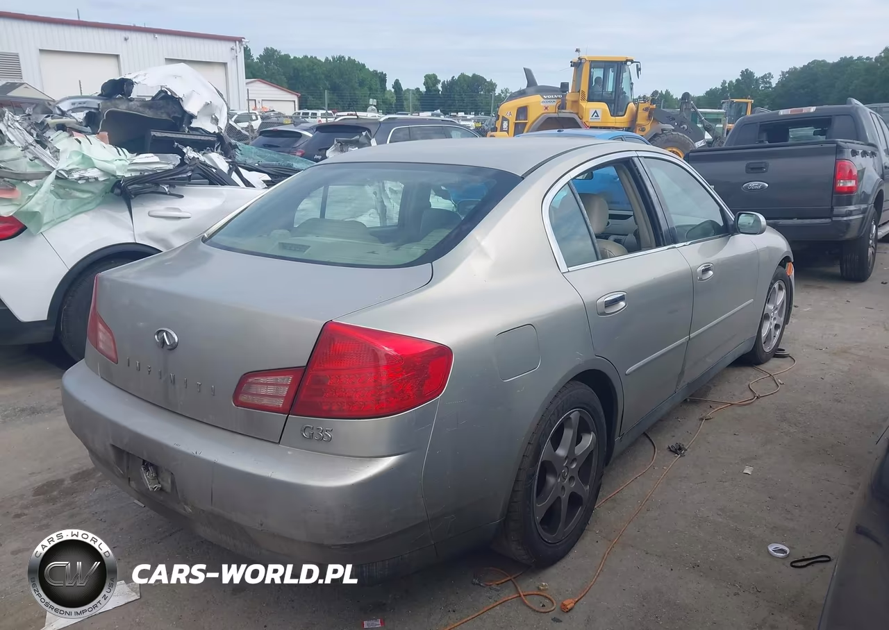 2003 Infiniti G35 Luxury Leather VIN:JNKCV51E03M330223 - 4