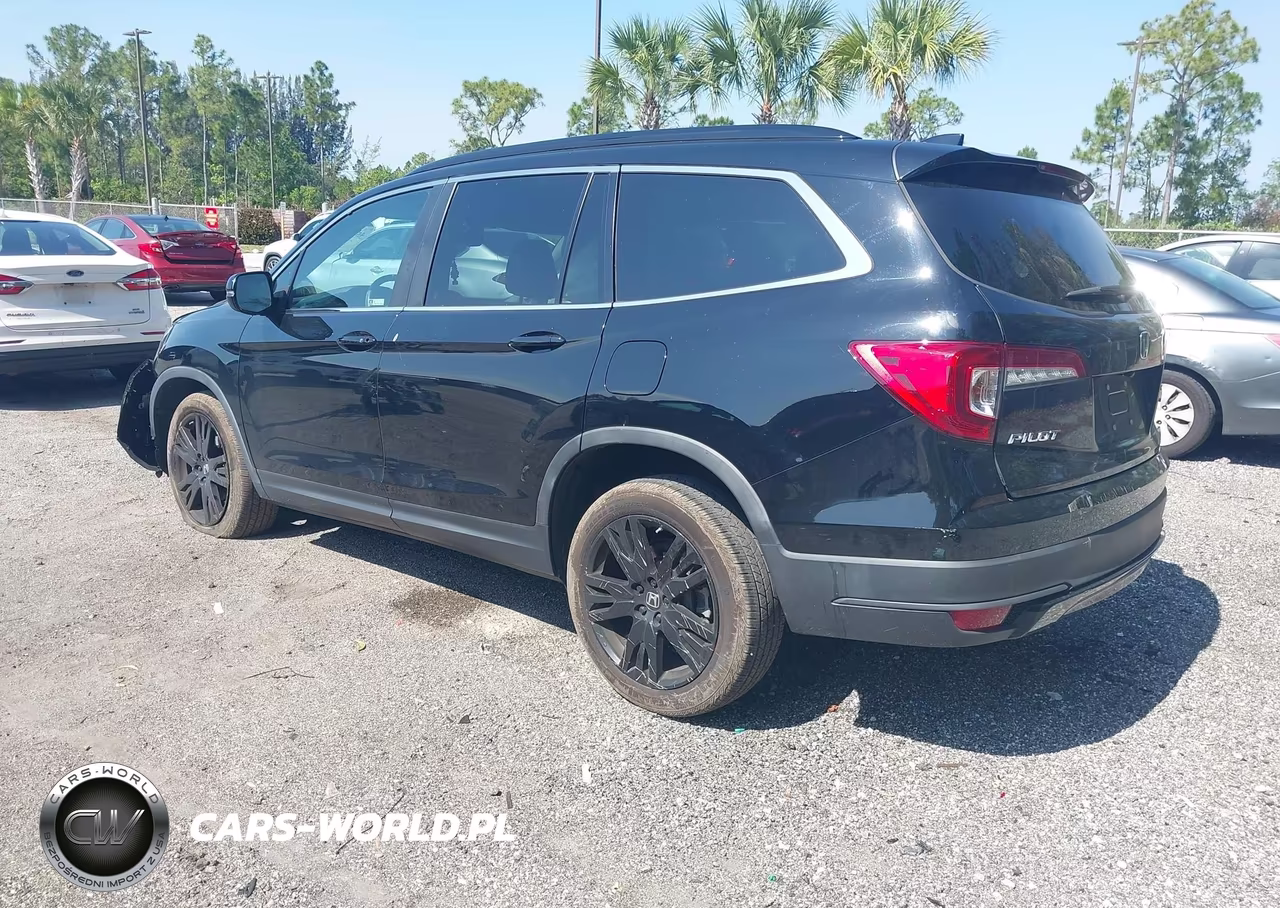 2022 Honda Pilot 2Wd Special Edition VIN:5FNYF5H27NB033381 - 3