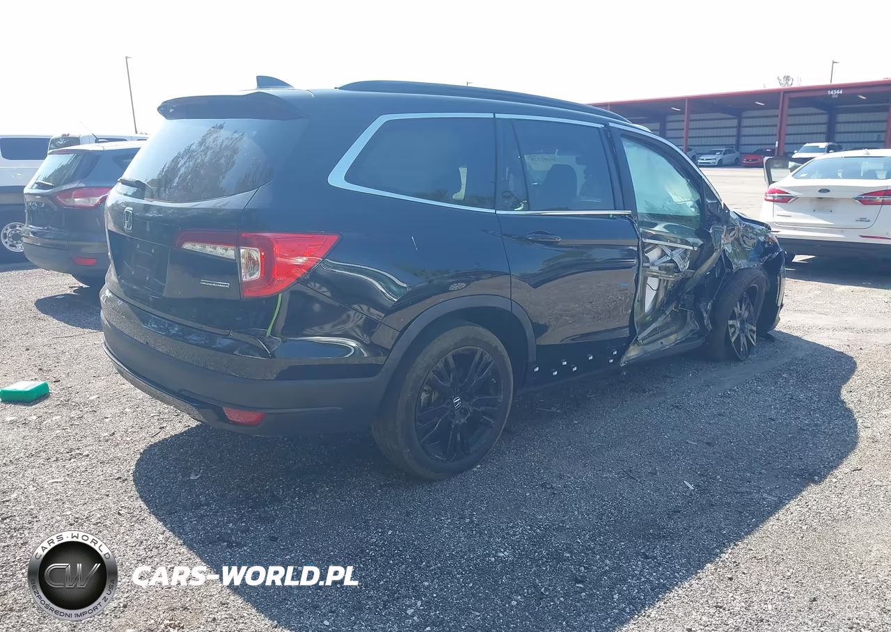 2022 Honda Pilot 2Wd Special Edition VIN:5FNYF5H27NB033381 - 4