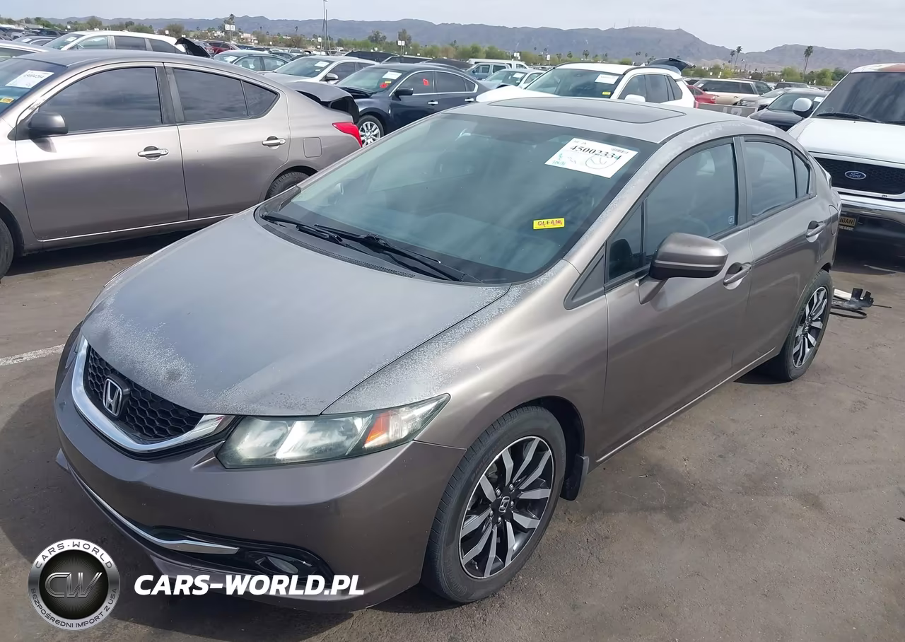 2015 Honda Civic Ex-L VIN:2HGFB2F93FH511651 - 2
