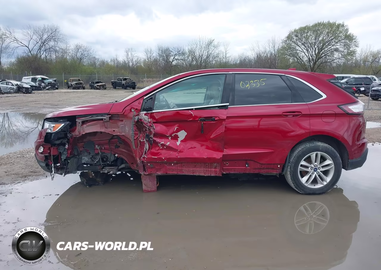 2017 Ford Edge Sel VIN:2FMPK3J87HBB15506 - 15