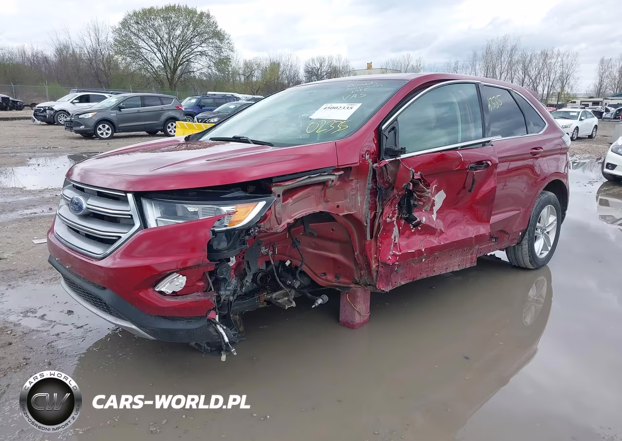 2017 Ford Edge Sel VIN:2FMPK3J87HBB15506 - 2