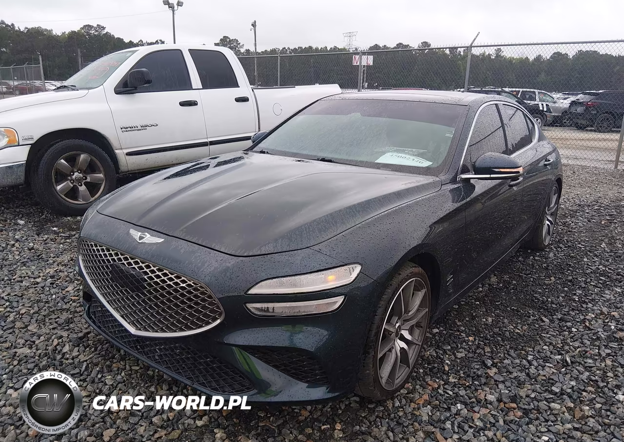 2022 Genesis G70 2.0T Rwd VIN:KMTG34TA7NU102723 - 2