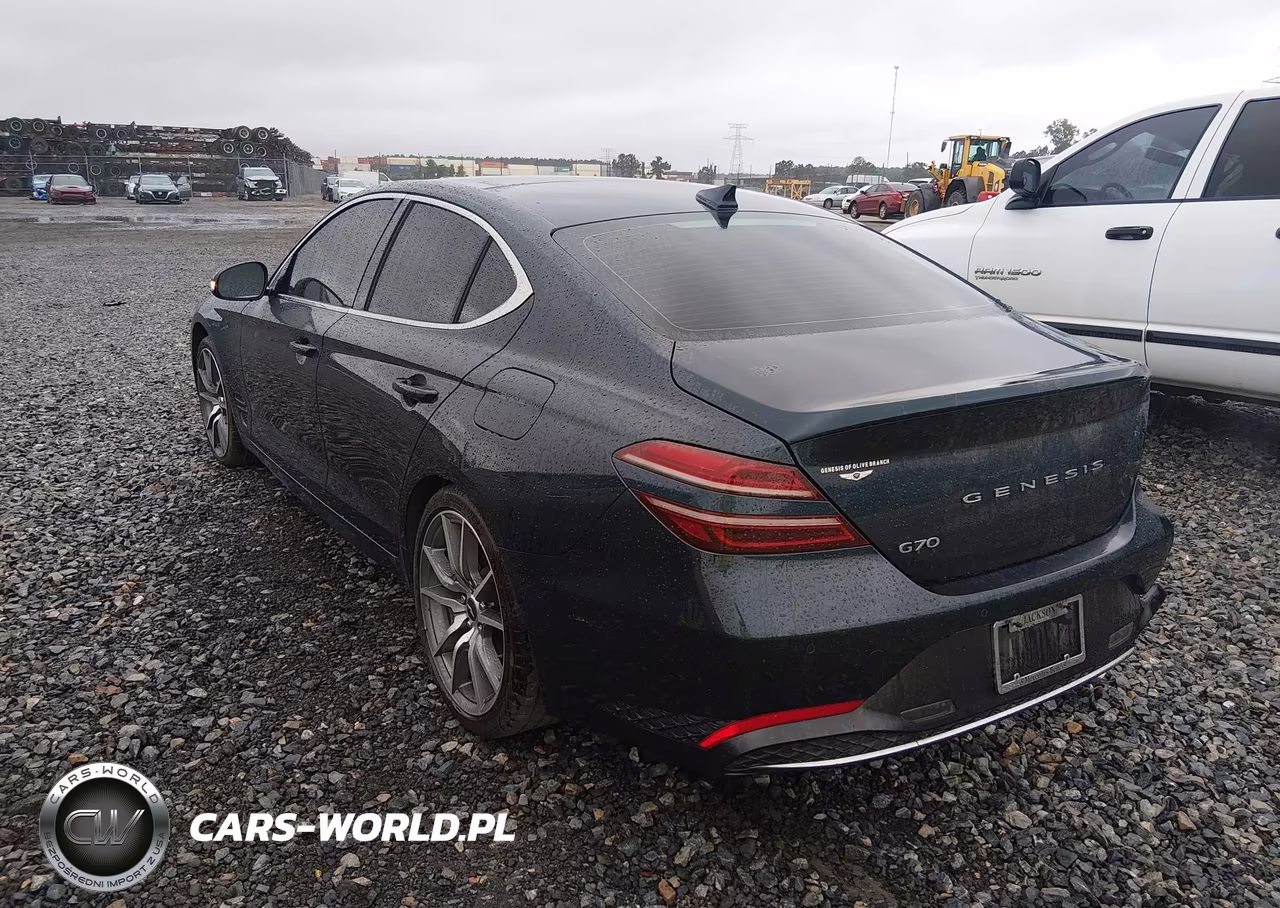 2022 Genesis G70 2.0T Rwd VIN:KMTG34TA7NU102723 - 3