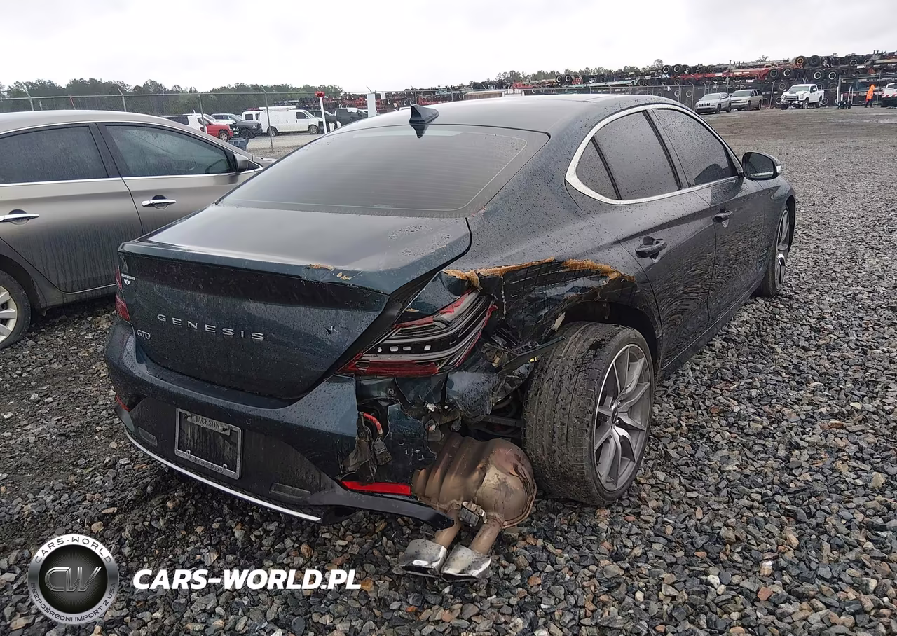 2022 Genesis G70 2.0T Rwd VIN:KMTG34TA7NU102723 - 4