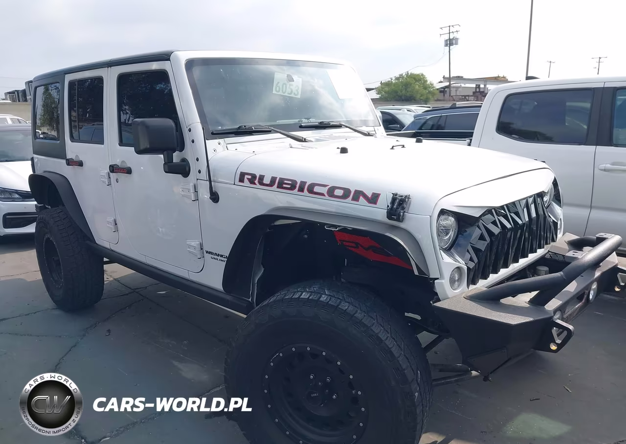 2017 Jeep Wrangler Unlimited Rubicon 4X4 – zdjęcie 1 z 17