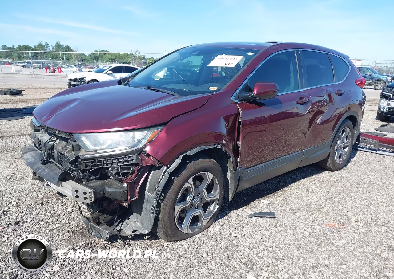 2019 Honda Cr-V Ex VIN:2HKRW1H55KH504741 - 2